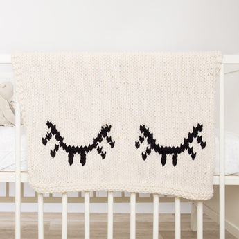 Sleepy eyes blanket