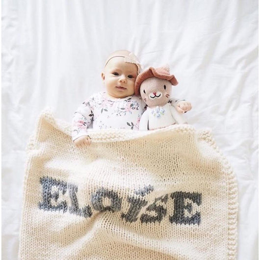 Cream store teddy blanket