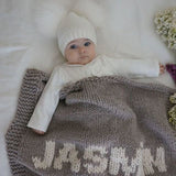 Mink blanket & cream name